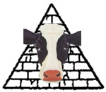 The Cow in the Pyramid? The All-Seeing Cow? or just the bovil.com home page?